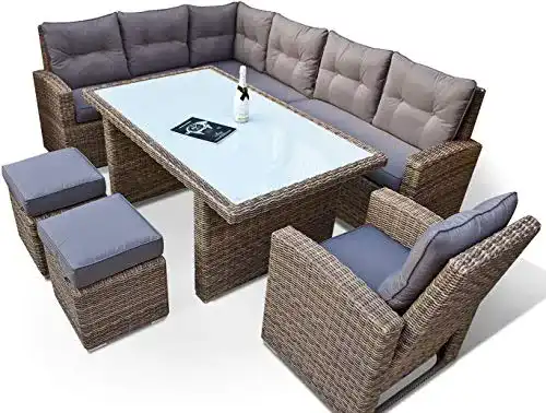 Rattanmöbel Ragnarök-Möbeldesign RAGNARÖK Dining Lounge