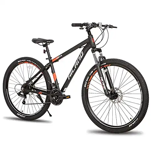Fahrrad bis 500 Euro HILAND Mountainbike MTB 29 Zoll 21 Gang