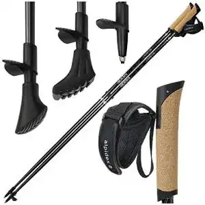 Nordic-Walking-Stöcke ALPIDEX Superleichter Carbon