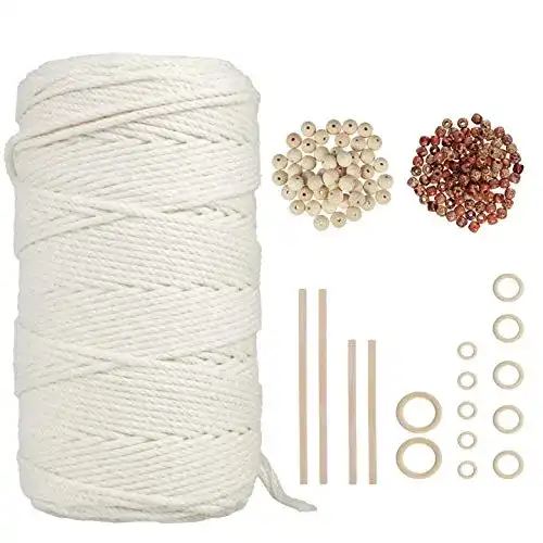 Makramee-Garn HAUSPROFI 3mm x 200m Natürliche Makramee