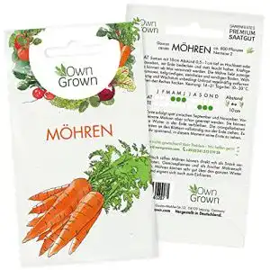 Möhren-Samen OwnGrown Möhren Samen: ca. 800 Pflanzen