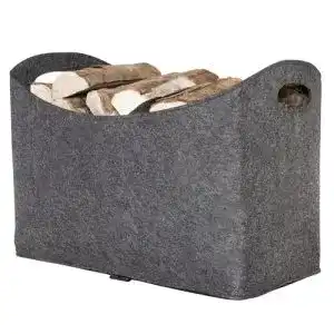 Holzkorb Rubberneck Kaminholztasche XL aus Filz für Holz