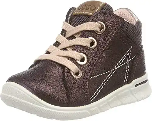 Lauflernschuhe ECCO Baby-Mädchen First Sneaker, Braun Shale