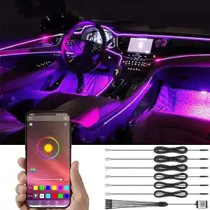 Ambientebeleuchtung Auto TABEN Neonleuchtleisten