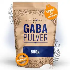 Gaba CDF Sports & Health Solutions Pulver, 500g Pulver, Vegan
