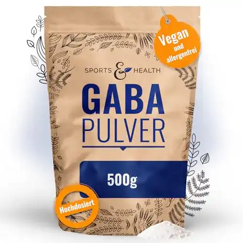 Die beste Gaba CDF Sports & Health Solutions Pulver, 500g Pulver, Vegan 2026 Test Bestseller Gaba CDF Sports & Health Solutions Pulver, 500g Pulver, Vegan