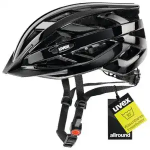 Rennradhelm Uvex Unisex – Erwachsene, i-vo Fahrradhelm, black
