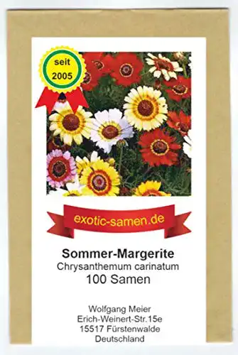 Chrysanthemen-Samen exotic-samen Chrysanthemum carinatum