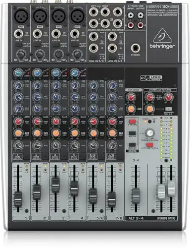 Behringer-Mischpult Behringer 1204USB Premium 2/2-Bus-Mixer