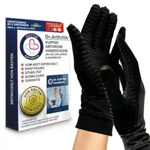 Kompressionshandschuhe Dr. Arthritis, mit Kupfer