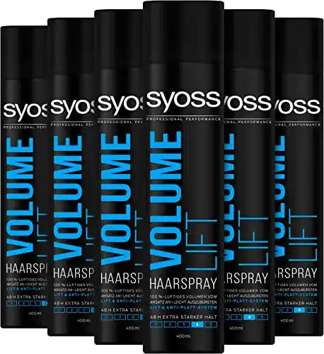 Syoss-Haarspray Syoss Haarspray Volume Lift, 6 x 400ml