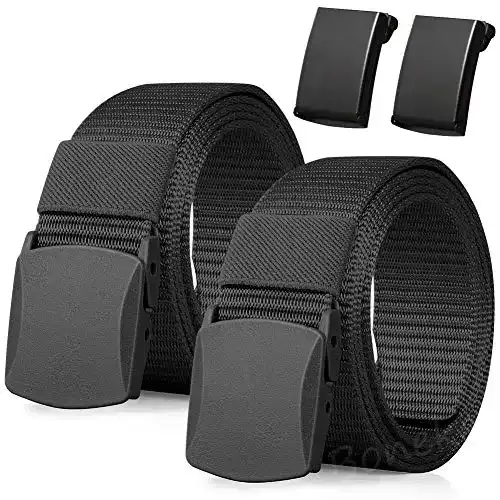 Gürtel Herren Boneke Nylon Gürtel, 2er Pack Männer Militärisch
