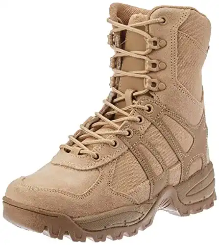 Einsatzstiefel Mil-Tec Security Police Army Combat Leather Boots