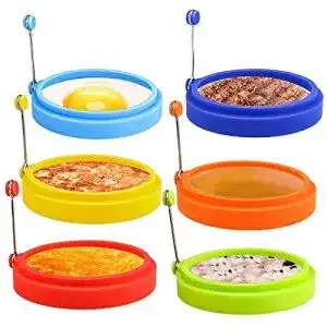 Spiegeleiform EMORE Ei Ring, E-More 6 Pack für Bratpfanne