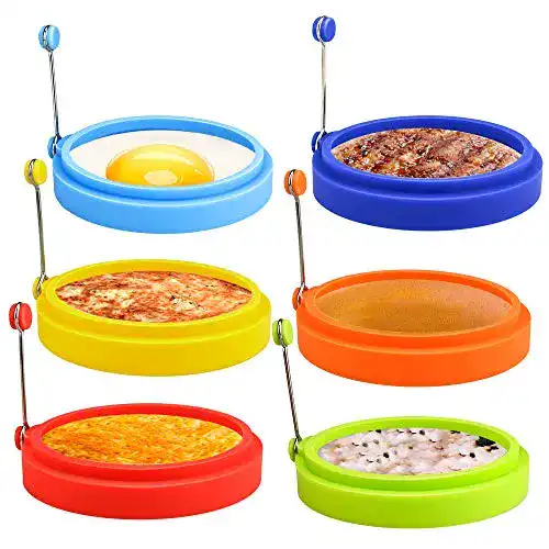 Spiegeleiform EMORE Ei Ring, E-More 6 Pack für Bratpfanne