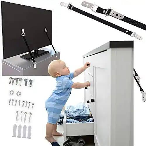 TV-Kippsicherung ninitosninitos Fernseher Kippschutz, 2er Set