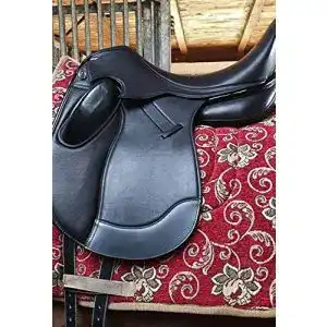 Dressursattel Tysons Breeches Zeuss doubliertes Leder 17,5 Z Leder