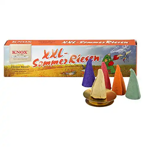 Knox-Räucherkerzen Knox Sigro XXL Sommer GIANT gemischt