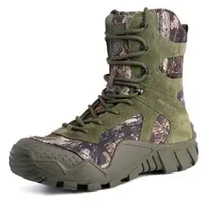 Watschuhe FREE SOLDIER Stiefel Herren Wanderstiefel Tactical Kampfstiefel Outdoor Military Boots Männer Alles Gelände Schuhe zum Wandern, Jagen