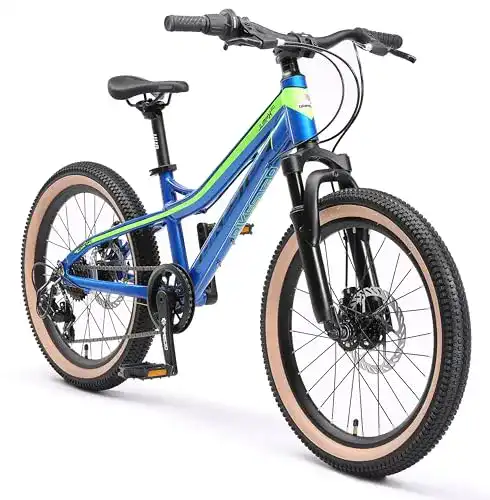 Kinder-Mountainbike BIKESTAR Alu Mountainbike Jugendfahrrad