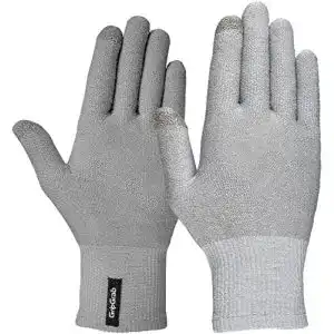 Merino-Handschuhe GripGrab Merino Unterzieh Handschuh, Grau
