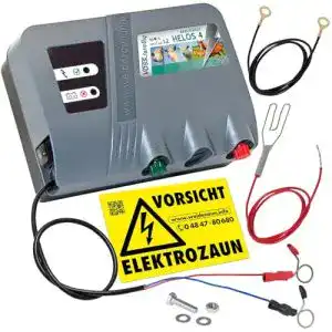 Solar-Weidezaungerät VOSS.farming 12V 230V, HELOS 4