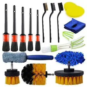 Auto-Reinigungsset ANBOO 17-teilig, Auto-Reinigungsbürsten-Set