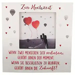 Hochzeitskarte Depesche 11130-045 3D Klapp-Karte mit Musik und Licht