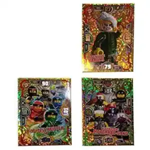 Ninjago-Karten Serie 3 Ninjago Limitierte Gold Karten LE 9 LE 10
