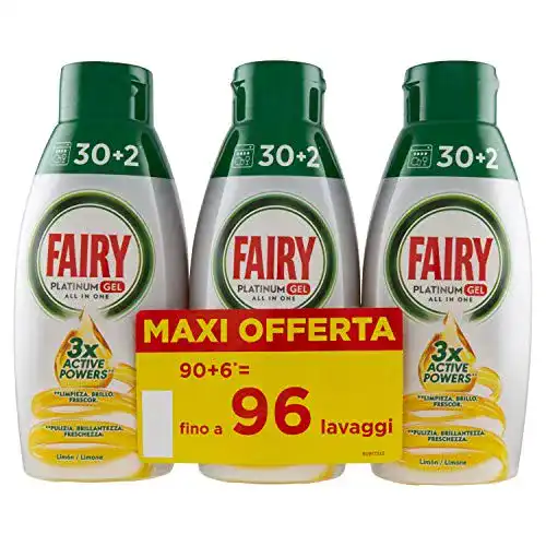 Die beste Fairy-Spülmittel Fairy Platinum Gel Zitrone, Spülmittel 2026 Test Bestseller Fairy-Spülmittel Fairy Platinum Gel Zitrone, Spülmittel
