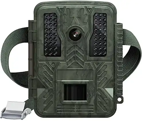 Wildkamera mit WLAN HOSWTLY Wildkamera 32MP 4K HD Video