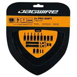 Schaltzug Jagwire PCK500 Kabel-Set und Kabeln, Schwarz