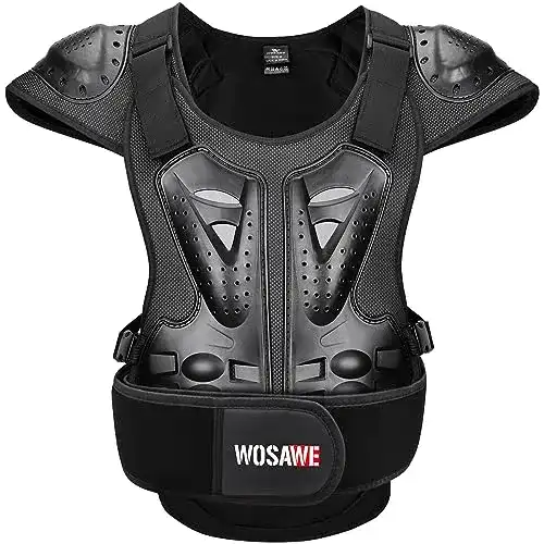 Protektorenweste-Motorrad WOSAWE Motorrad Schutz Jacke