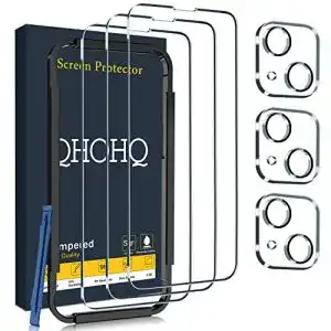 iPhone-13-Panzerglas QHOHQ 3 Stück, Ultra-HD, Anti-Kratz