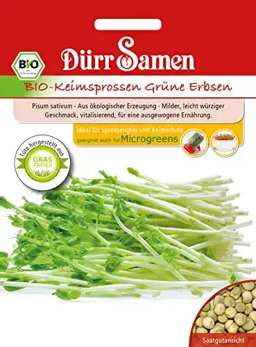 Erbsen-Samen Dürr-Samen 4474 Keimsprossen Grüne Erbsen
