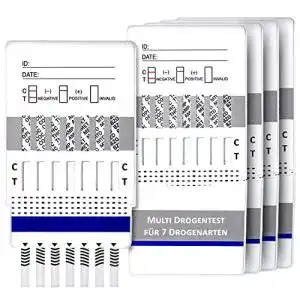 Drogentest One+Step 5 x, Drogenschnelltest für 7 Drogenarten