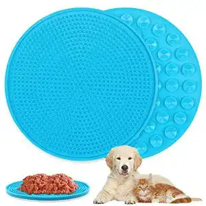 Leckmatte Hund O-Kinee Hund Lecken Pad, Runde Pad Slow Feeder