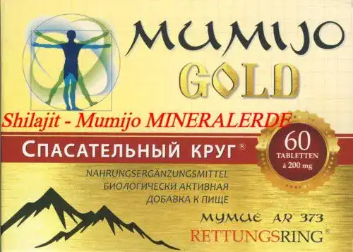 Mumijo Natural Gold Mumio GOLD 60 Tabletten je 200 mg