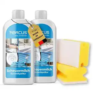 Scheuermilch ABACUS Profi mit Lotus- & Glanzeffekt, 2x 500 ml