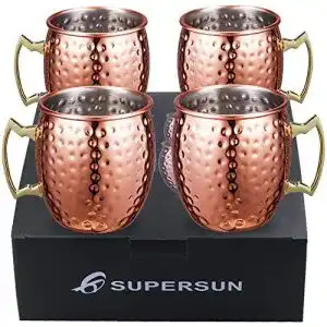 Moscow-Mule-Becher SUPERSUN Set 4er Moscow Mule Becher