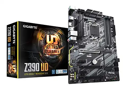 Z390-Mainboard Gigabyte Z390 UD UD ATX Schwarz