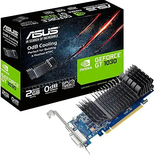 GeForce GT 1030 Asus 2GB GDDR5 HDMI DVI Grafikkarte