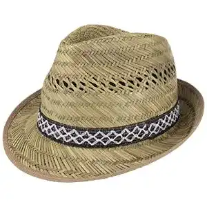 Strohhut fiebig Erntehelfer (Sonnenschutz) im Trilby Look