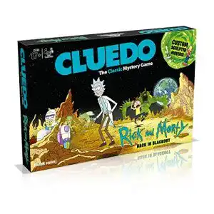 Cluedo Winning Moves 3210 Rick & Morty Board Game