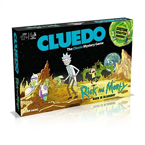 Cluedo Winning Moves 3210 Rick & Morty Board Game