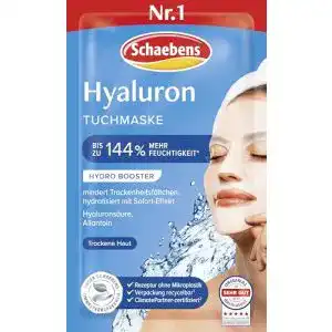 Hyaluron-Tuchmaske Schaebens Hyaluron Tuchmaske, 21 g