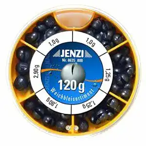 Angelblei Jenzi Bleischrot-Dose grob 120g Inhalt
