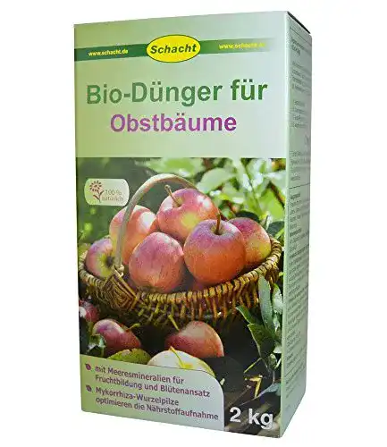 Obstbaum-Dünger Schacht Bio Dünger für Obstbäume 2 kg
