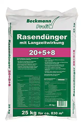 Beckmann-Rasendünger Beckmann Profi Rasendünger 20+5+8