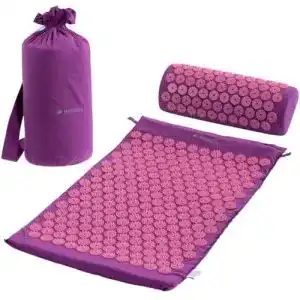 Akupressurmatte Navaris 2in1 Akupressur Massage Set – und Kissen mit Tasche
